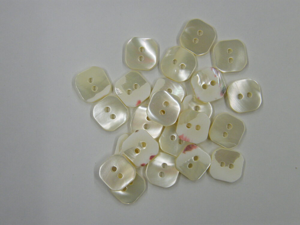 300SS※　高瀬貝(2穴)　四角対角線15mm　1個40円